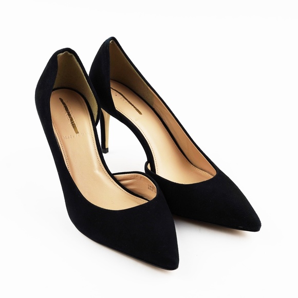 New J.CREW Lucie Pumps in Suede Black - Picture 2 of 7